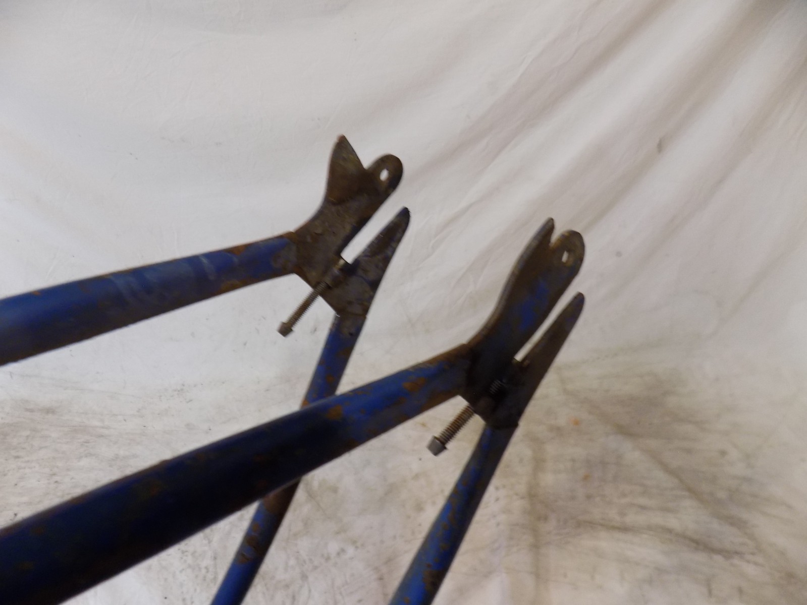 PREWAR CWC HAWTHORNE 4-BAR BICYCLE FRAME FORKS HEADBADGE MONARK 5-BAR 1930S