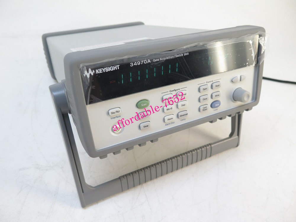 NEW Agilent HP 34970A Data Acquisition Switch Unit w/ Multi-function module