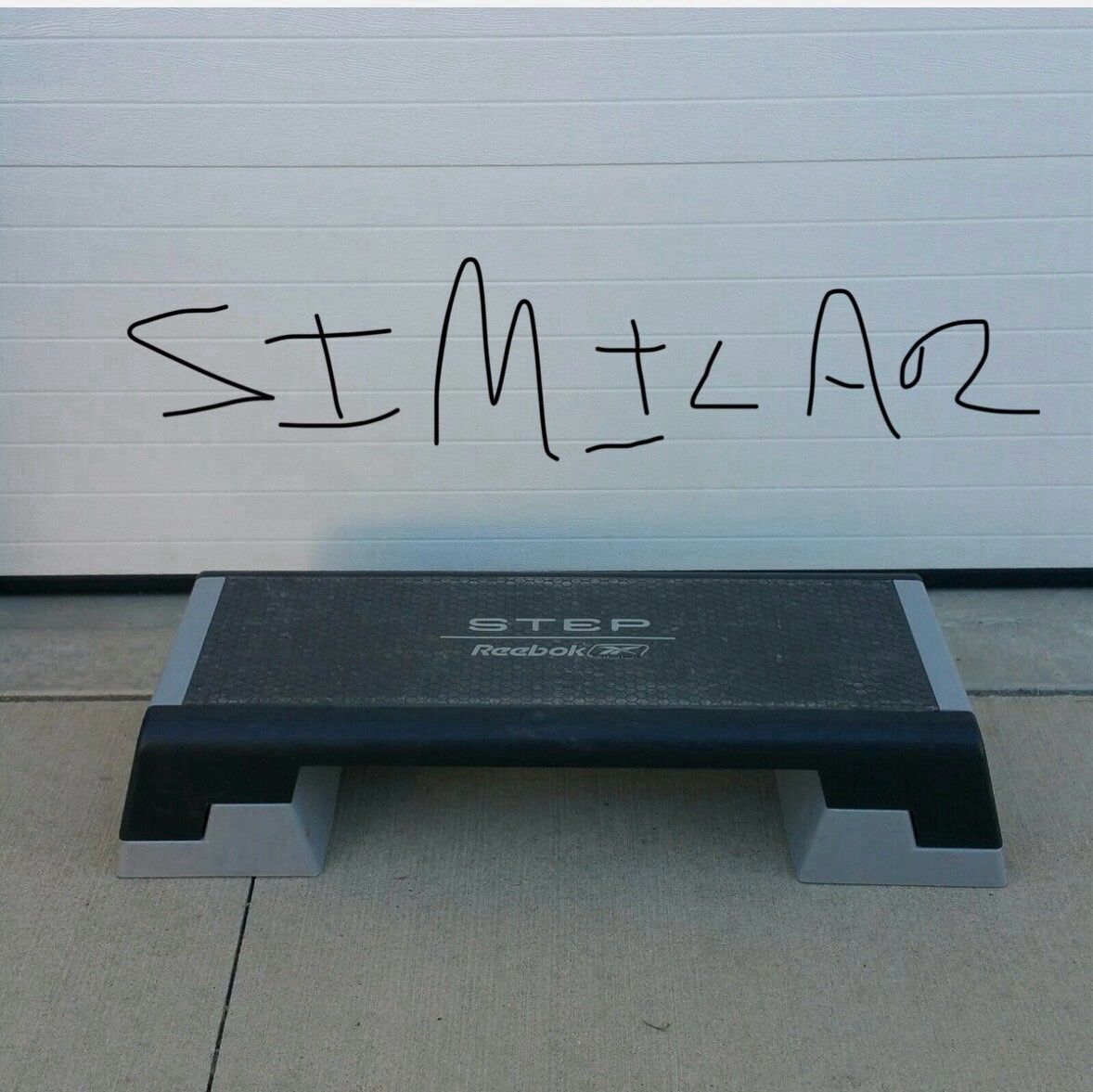 Reebok Professional Aerobic Deck Step 6" 8" 12" Risers Platform Fitness Abs Core