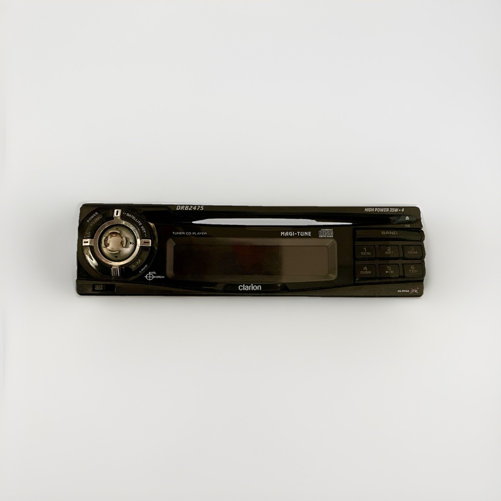 CLARION DRB2475 Replacement Faceplate For Car Stereo