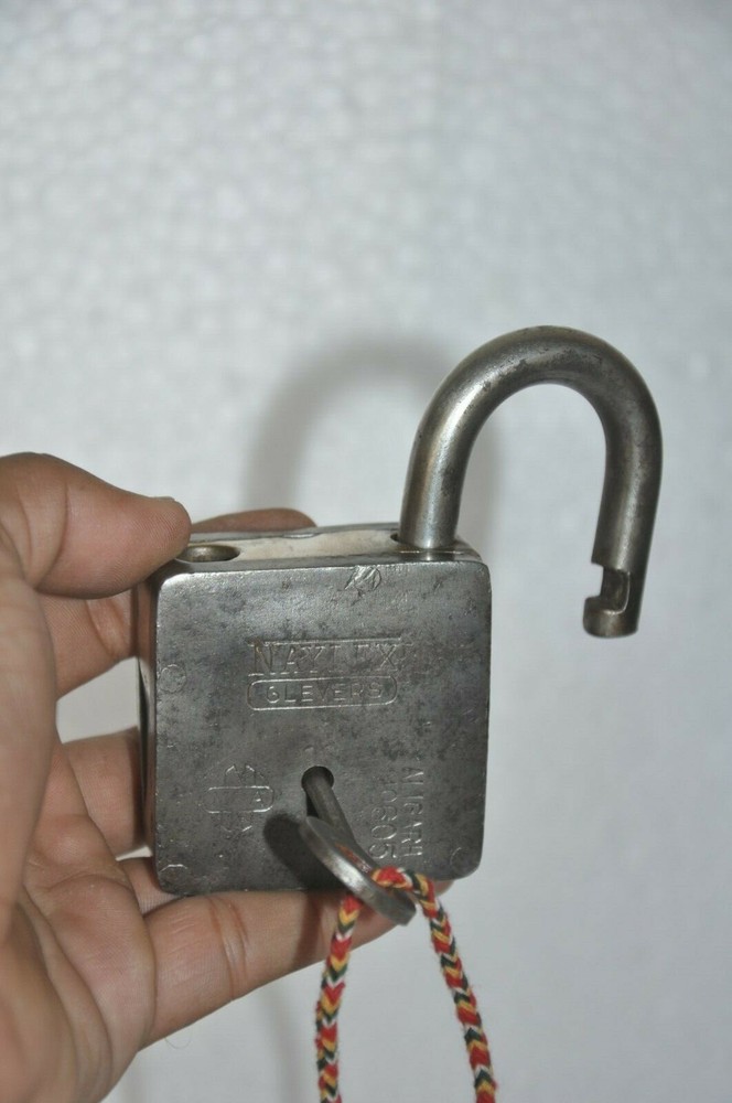 3 Pc Vintage Iron Handcrafted Solid Bag Shape Padlocks
