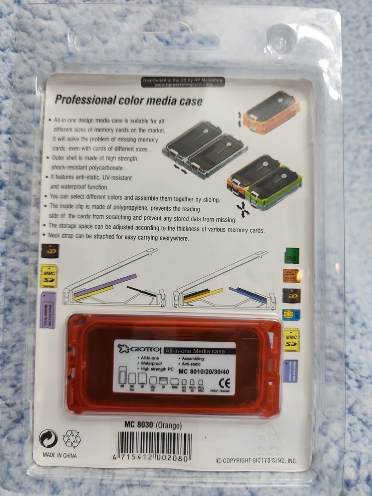 Giottos ProMedia Case for Digital Camera memory card