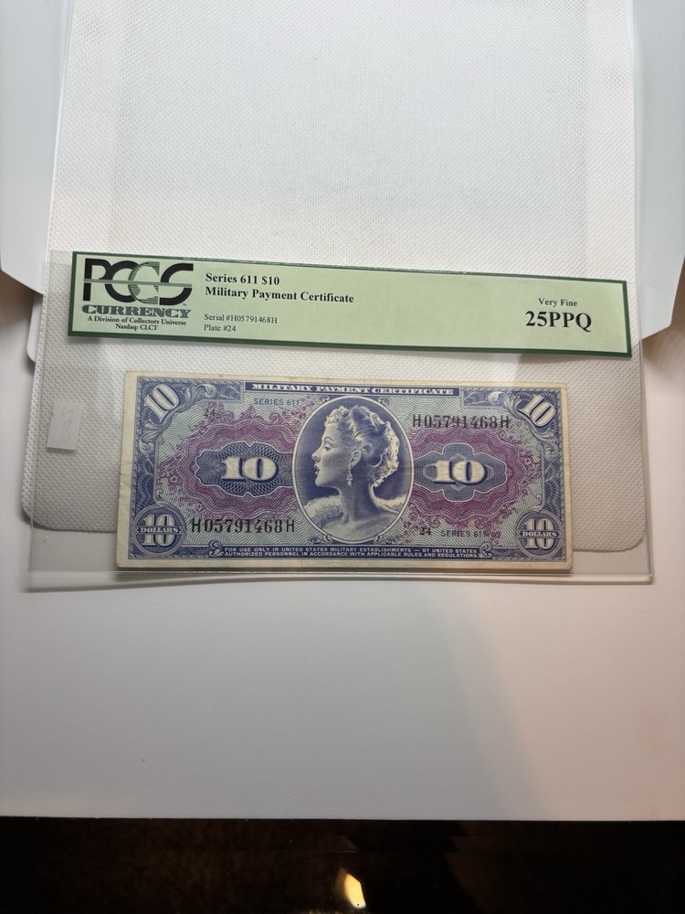 Military Payment Certificate PCGS