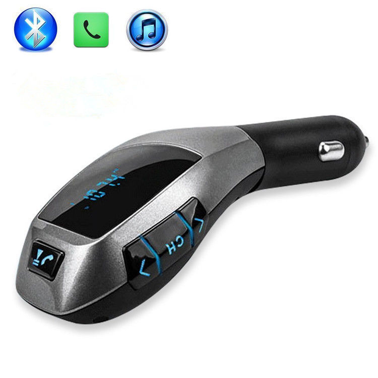 New Bluetooth Car Kit Wireless FM Transmitter Radio USB Charger Audio MP3 Player