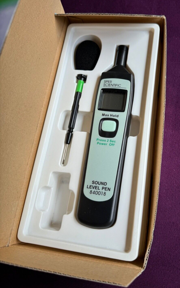 Sper Scientific sound level pen 840018c