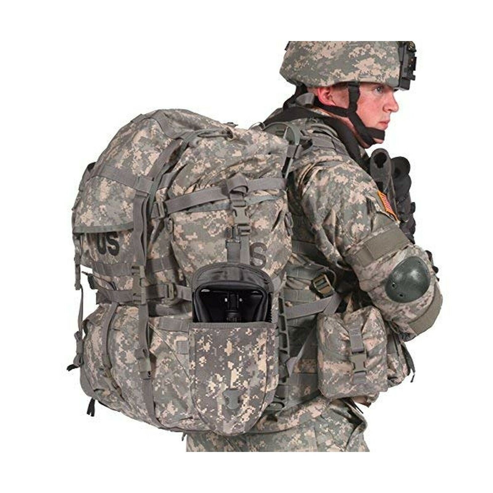 USGI Military USMC Gerber 2000 Entrenching Trifold Etool E-tool Shovel OCP Cover