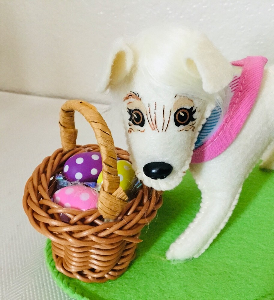 2021 Annalee ~ Easter ~ 5" ~ "Easter Egg Hunting Dog" ~ #211023~ NWT