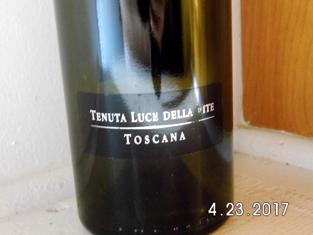 2011 LA VITE LUCENTE Red Wine EMPTY Bottle Italy With Original Cork