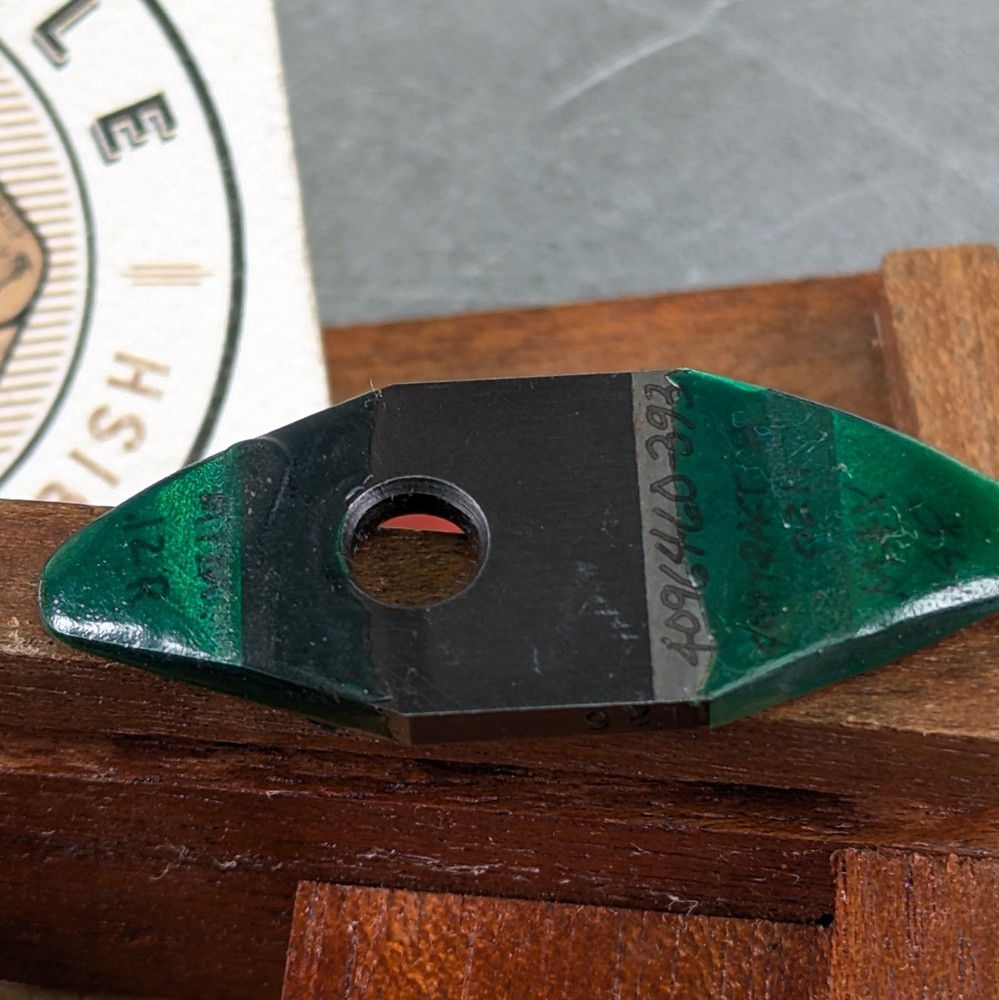 Radius Cutting Tool Sharp! Super Important! Custom Wood Case Machinist§000