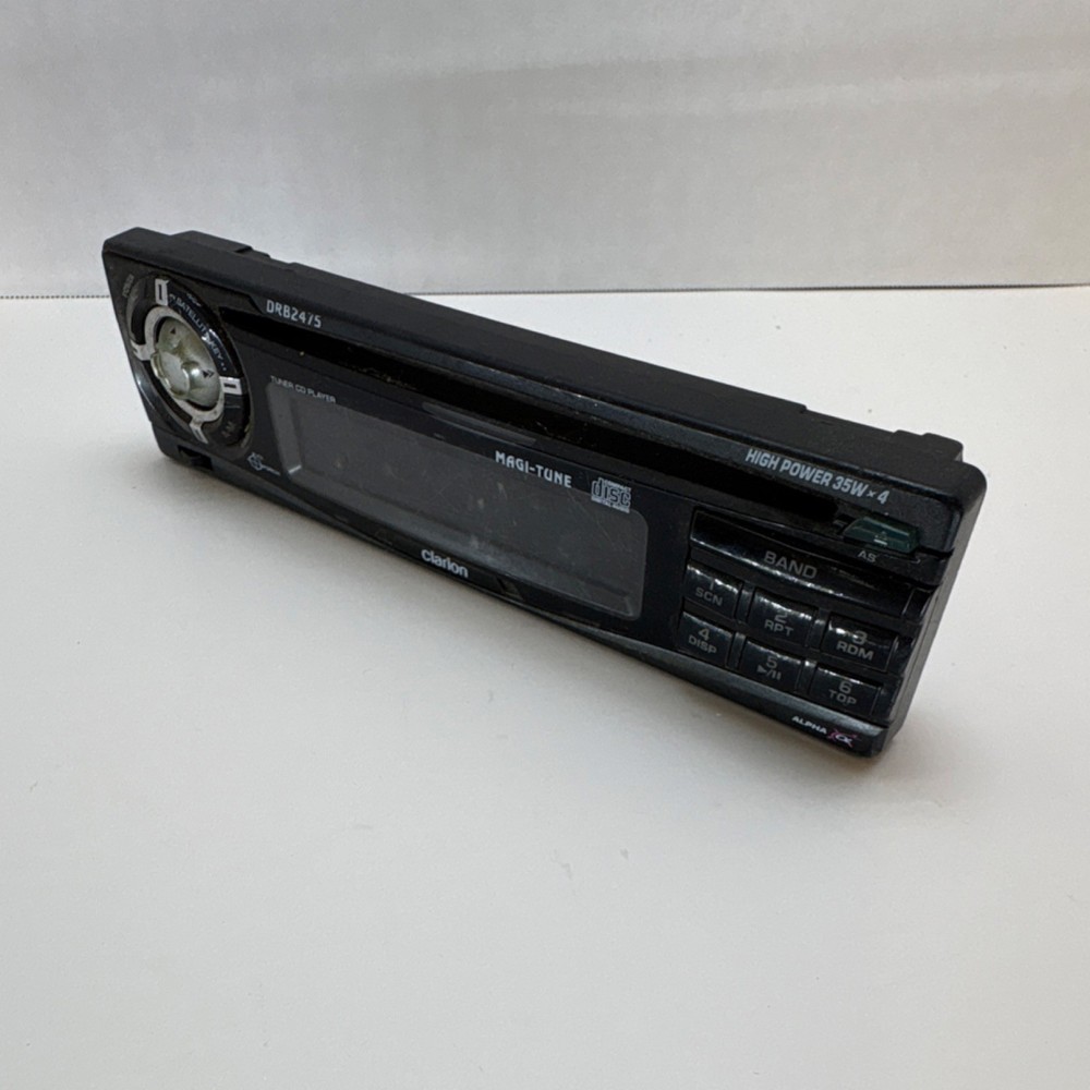 Clarion DRB2475 Car Stereo Replacement Faceplate, Untested