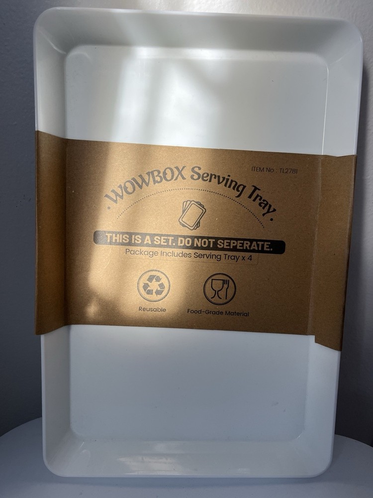 Wowbox Serving Trays (pack of 4)