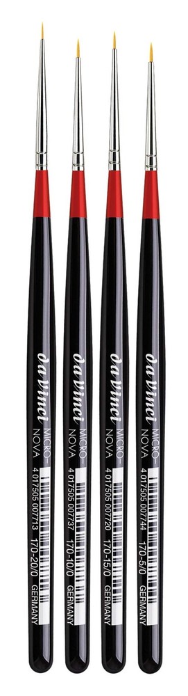 4270 Brush Set Black 4 Each