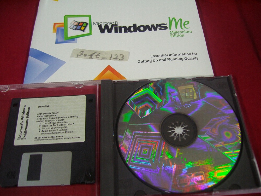 MICROSOFT WINDOWS ME MILLENNIUM EDITION FULL OPERATING SYSTEM MS WIN =NEW BOX=
