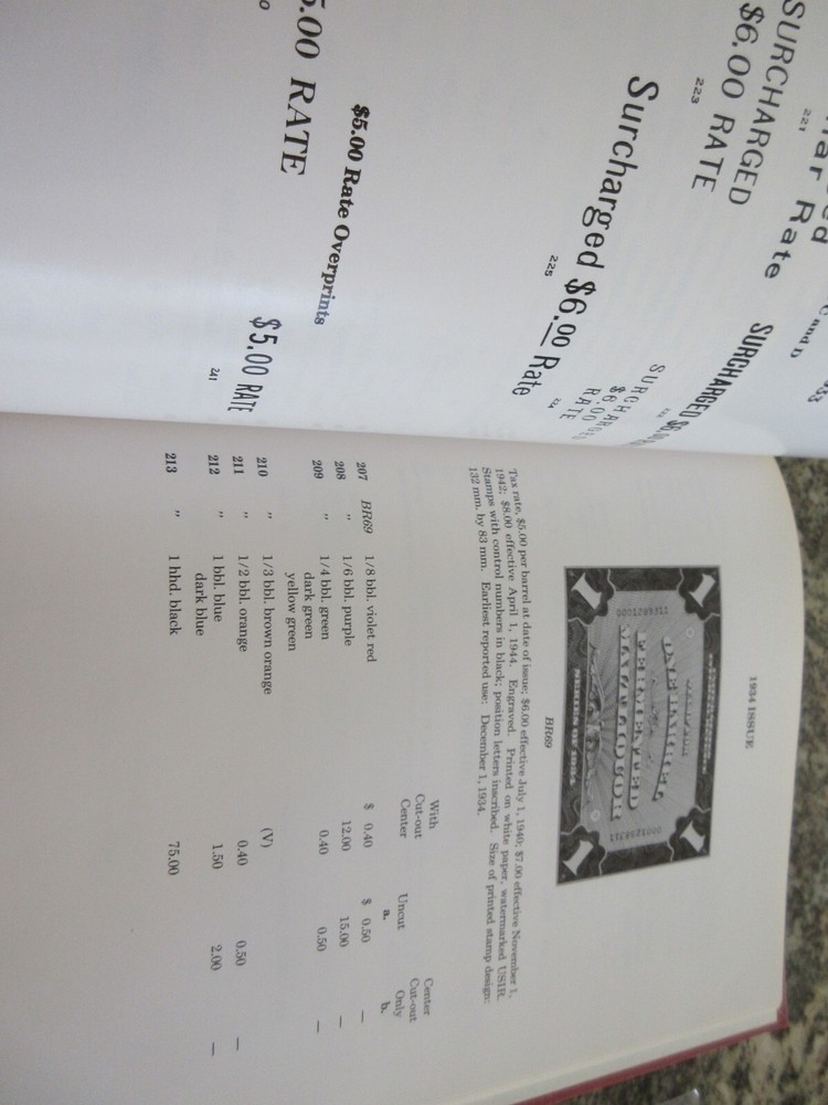 Thomas W. Priester, United States Beer Stamps 1979 Hardback Book