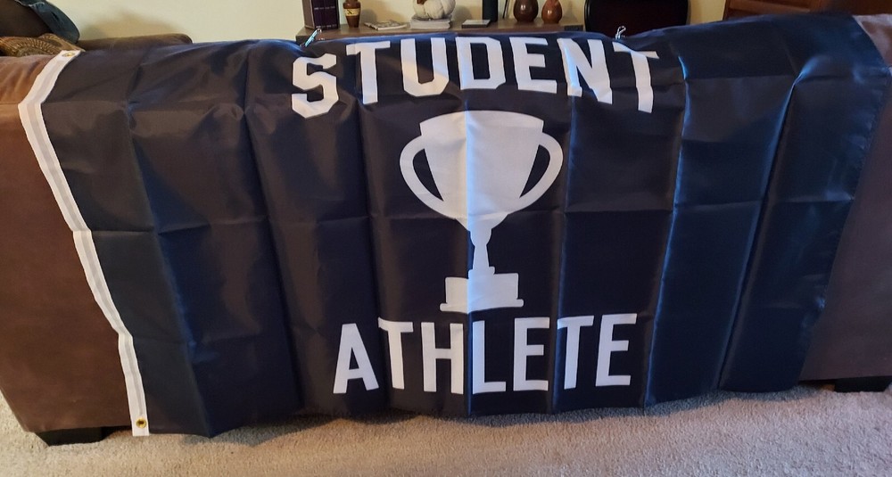 Student Athlete Flag 3'x5' With Grommets