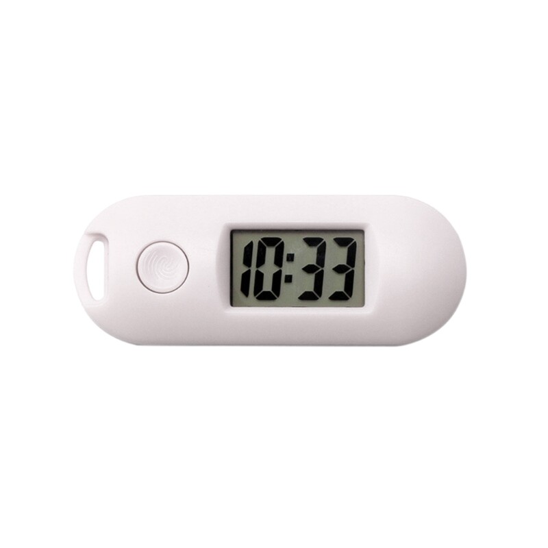 Mini Battery Operated Electronic Clock Luminous Digital LCD Display Clock