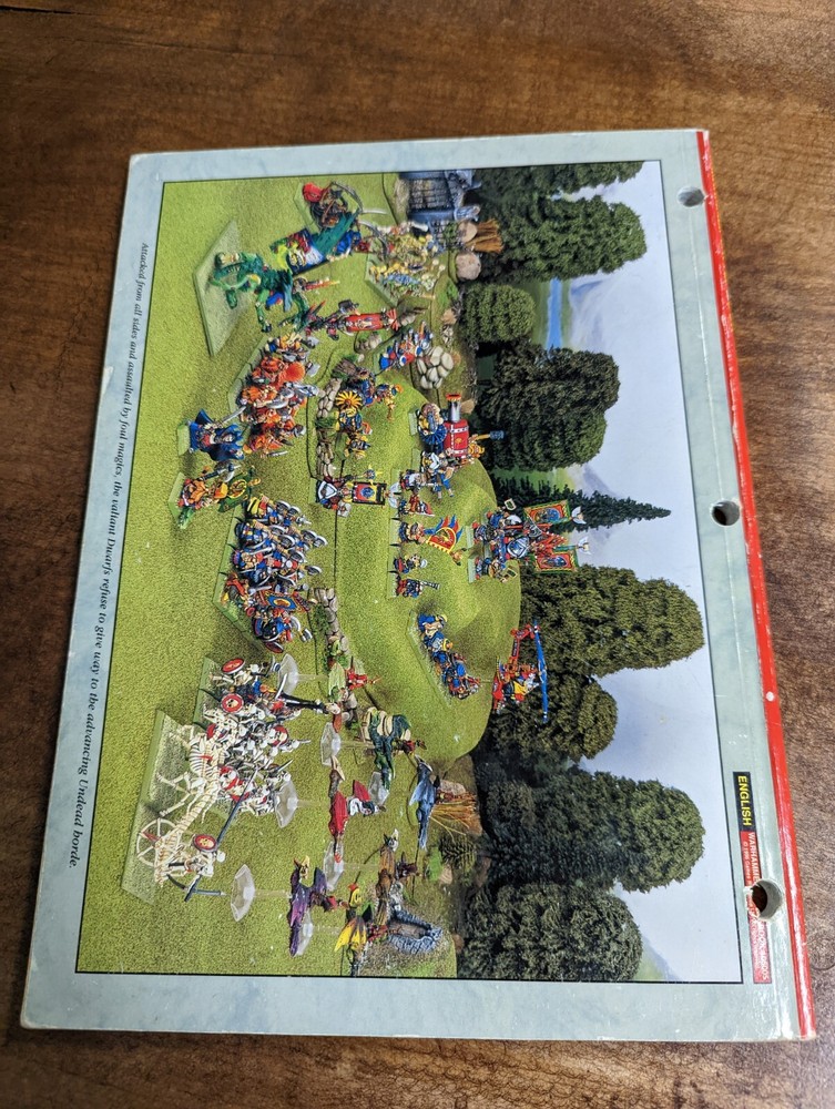 Warhammer Battle Book Games Workshop Game Rules D&D (1996)