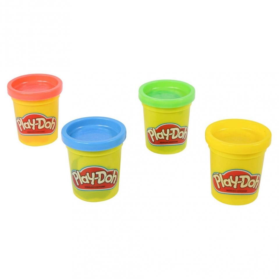 PLAY-DOH Modelling Clay Set 4PC (Assorted Colours) FREE SHIPPING