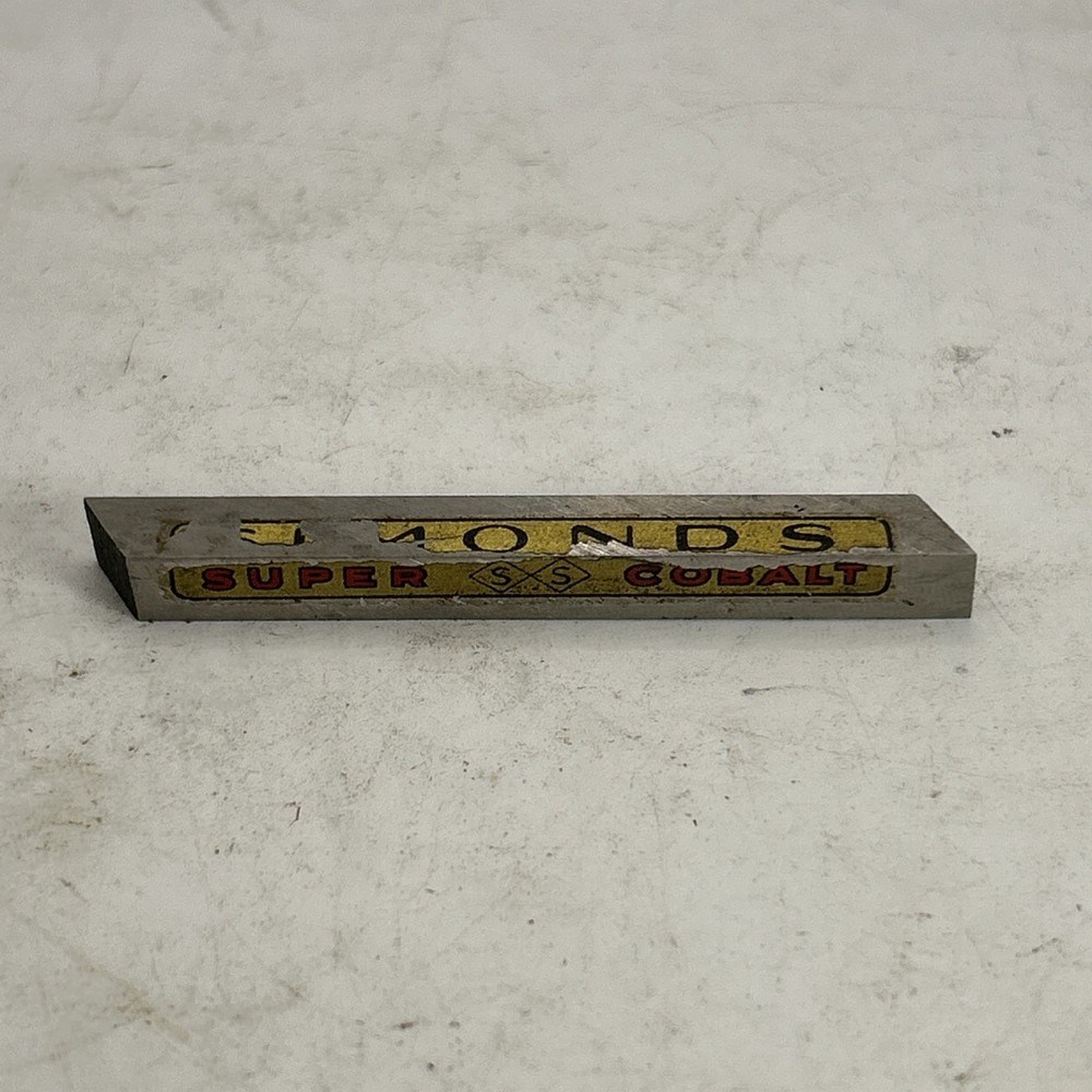 Simonds Super Cobalt Stainless Steel 1/4” Tool Bit