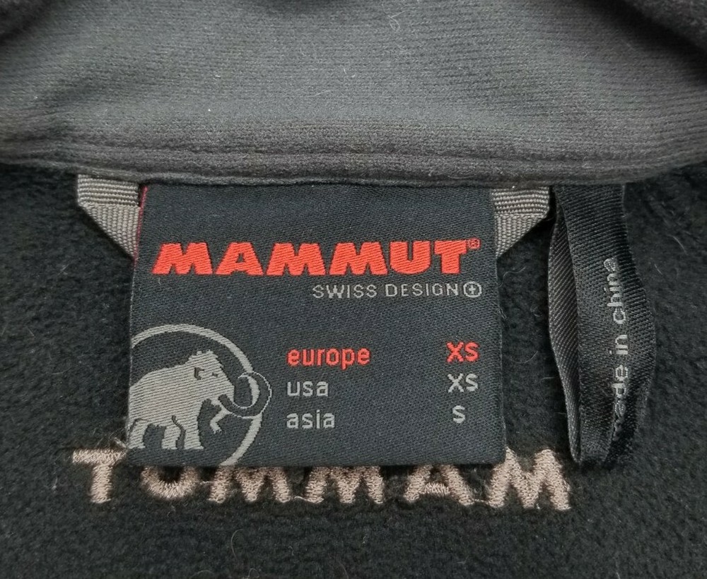 Mammut Softech Womens Softshell Jacket Black Size XS (MMU Nordic)