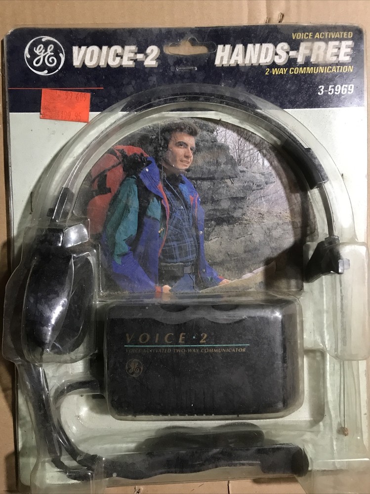 GE Voice Activated Hands Free 2 Way Communicator