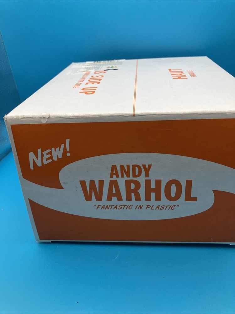 NEWRare Andy Warhol Fantastic In Plastic Ice Cream Cone Complete. Set