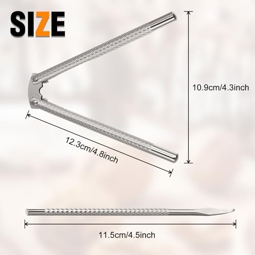 3 PCS Nut Cracker Set Stainless Steel Nuts Cracker Set Nut Cracker with Picks