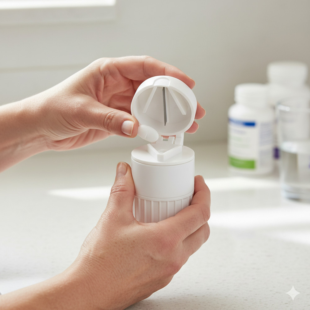 Medline Pill Crusher and Splitter Combo Device