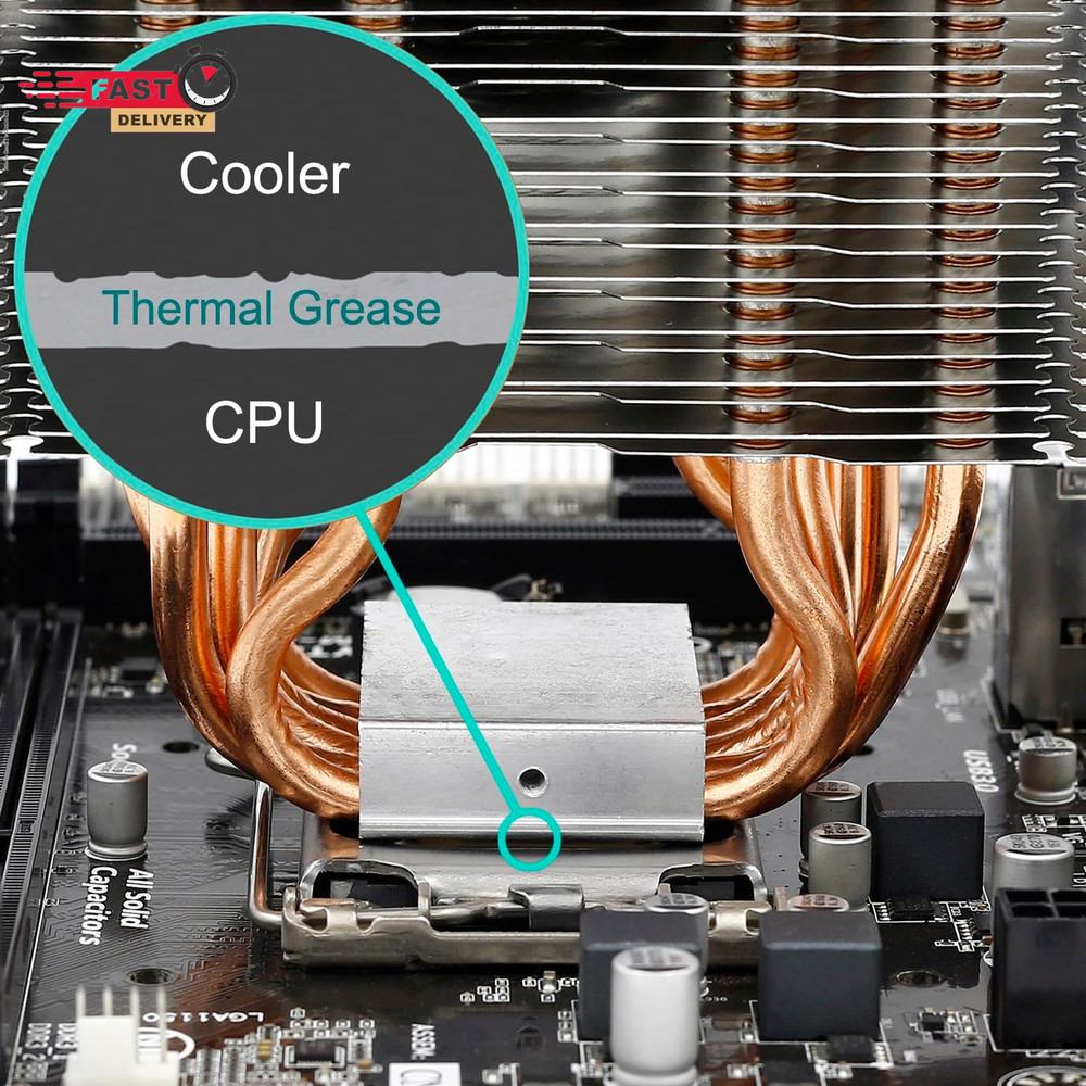 G107 100Grams Silver Thermal Paste, Premium Performance Thermal Conductive Compo