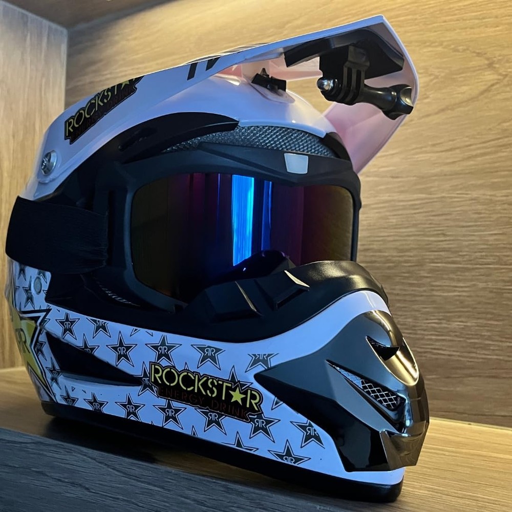 FLEX Classic flexible adhesive action camera mount for motorcycle windscreens...