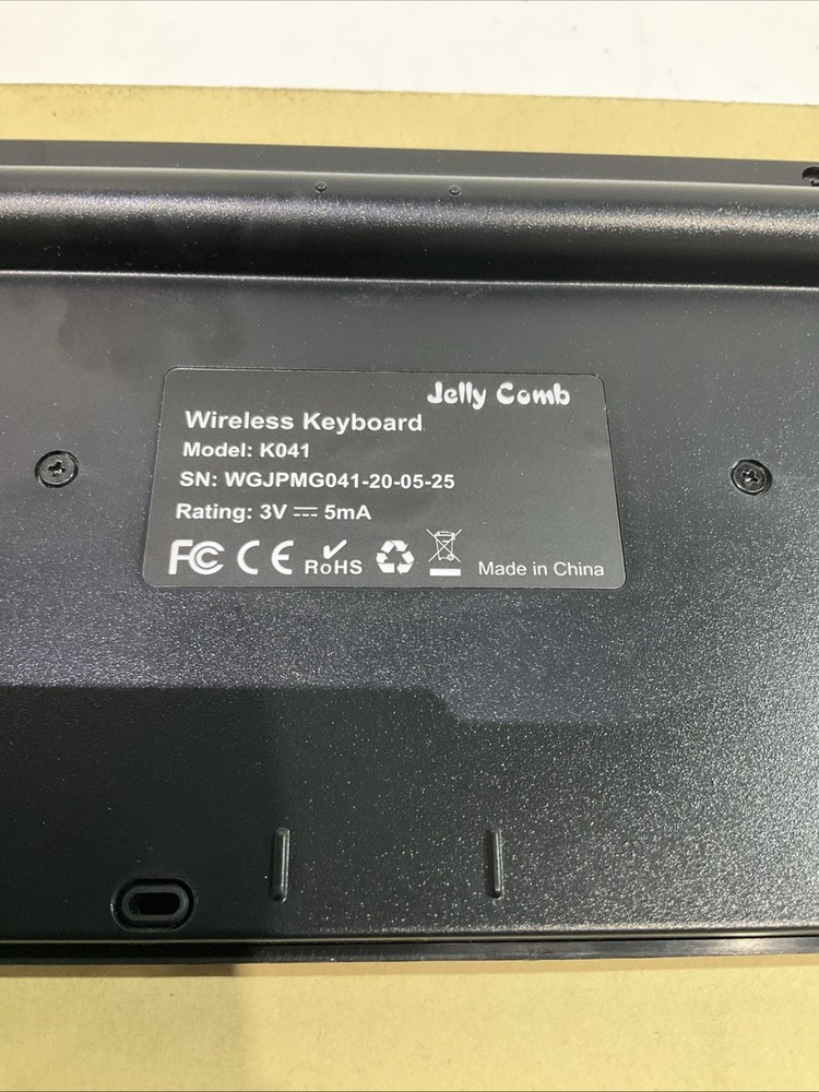 JELLY-COMB K041 WIRELESS COMPUTER KEYBOARD AND MOUSE SET T2M