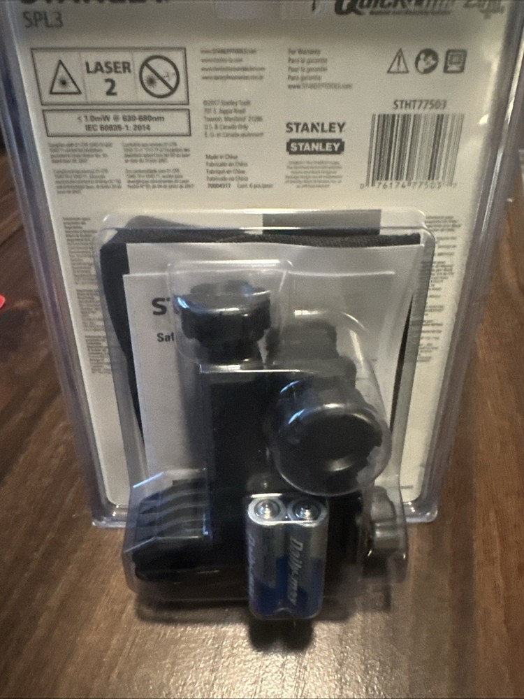 Stanley Spl3 Red 3 Spot Laser Level