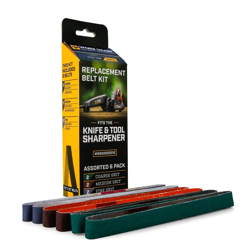 Work Sharp Knife & Tool Sharpener Belt Kit (WSKTS)NEW Premium Grade Long Lasting