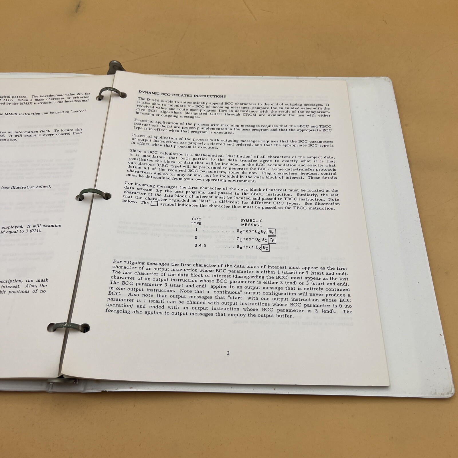 VINTAGE SPECTRON D-584 DATASCOPE OPERATOR'S INSTRUCTION MANUAL BOOK, ORIGINAL