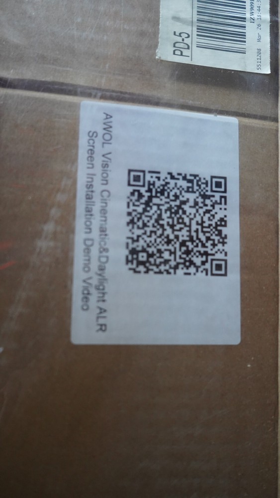 AWOL Projector Screen