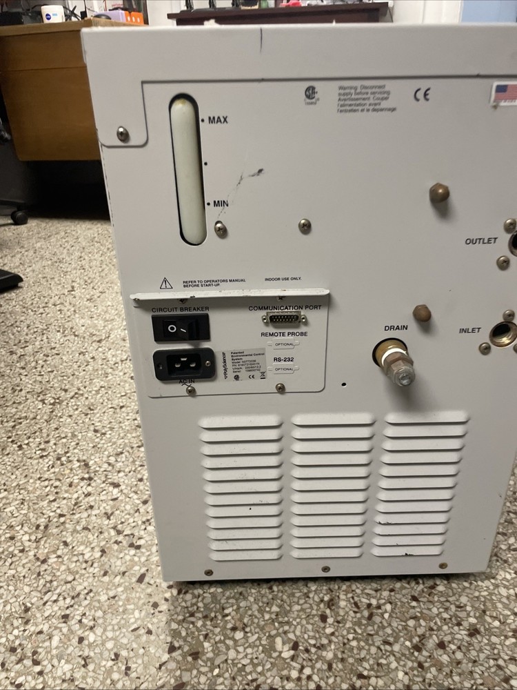 polyscience chiller Model No772036 Environmental Control System