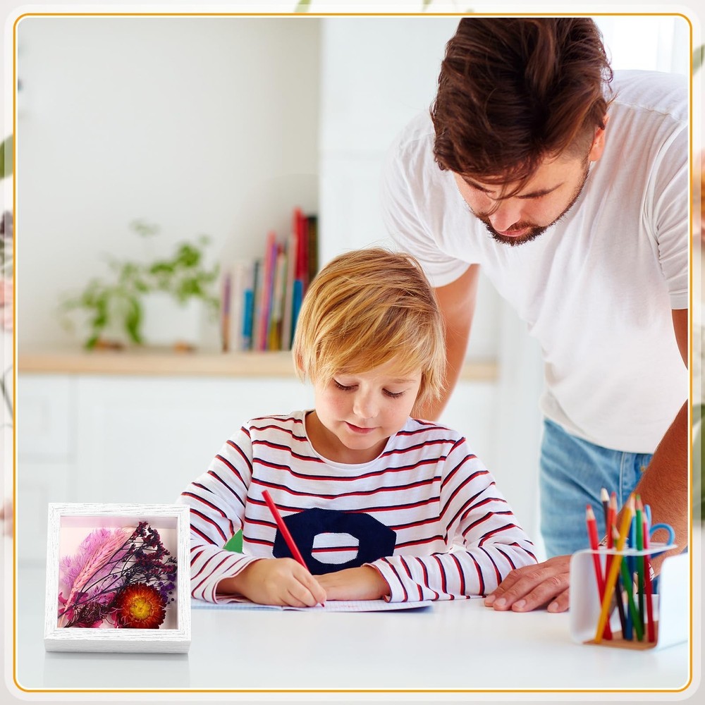 Ripeng 16 Pack Shadow Box Frame Display Case Picture Frame for Wedding Bouque...