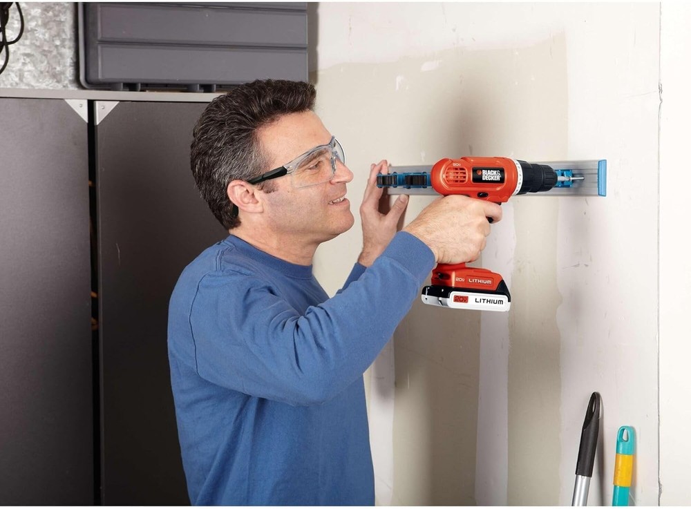 BLACK+DECKER 20V MAX Cordless Drill & Driver Kit, 30-Pc Bit Set, Tool Only
