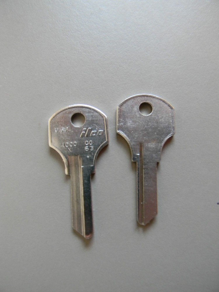 Kennedy Toolbox Key Blanks (2) 1000X or CO63