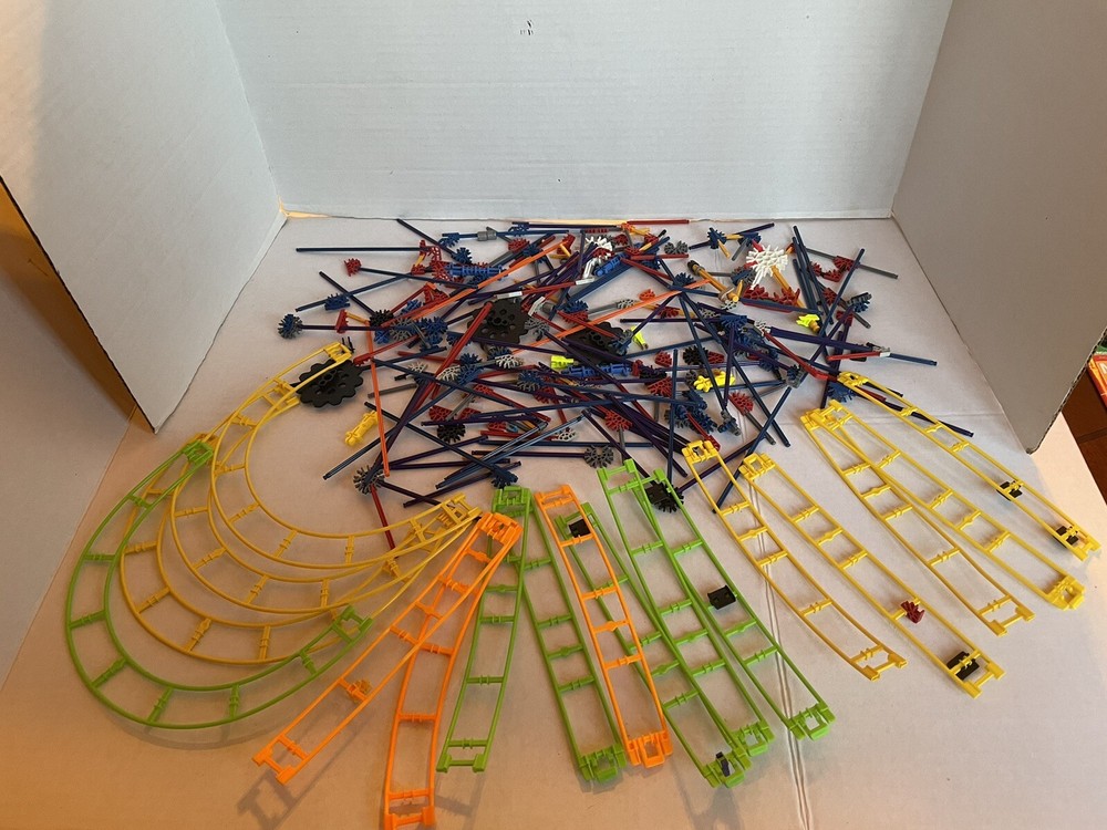 K’nex Building Set Replacement / Extra Pieces Connectors Tracks Rods