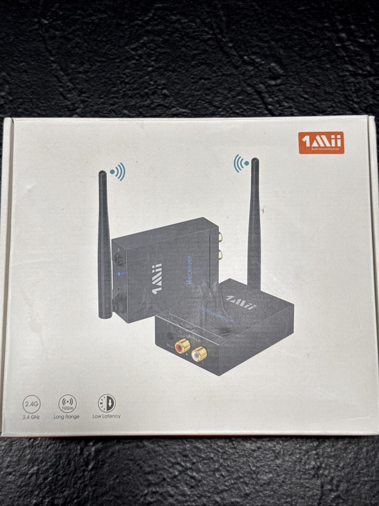 1Mii RT5066 2.4 GHz Wireless Audio Transmitter And Receiver Set. Free Shipping.