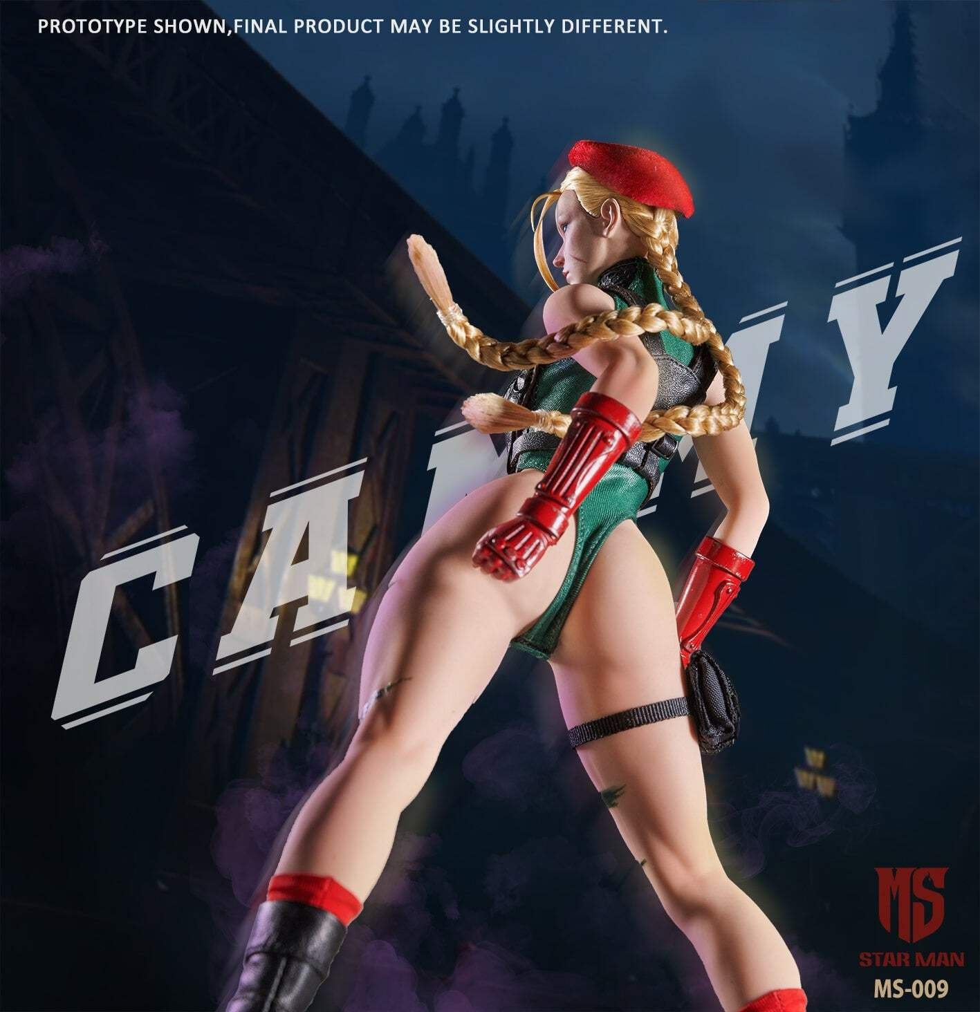 STAR MAN Street Fighter Cammy Female Agent Bee ⅙ Sixth Scale Posable Figure NEW