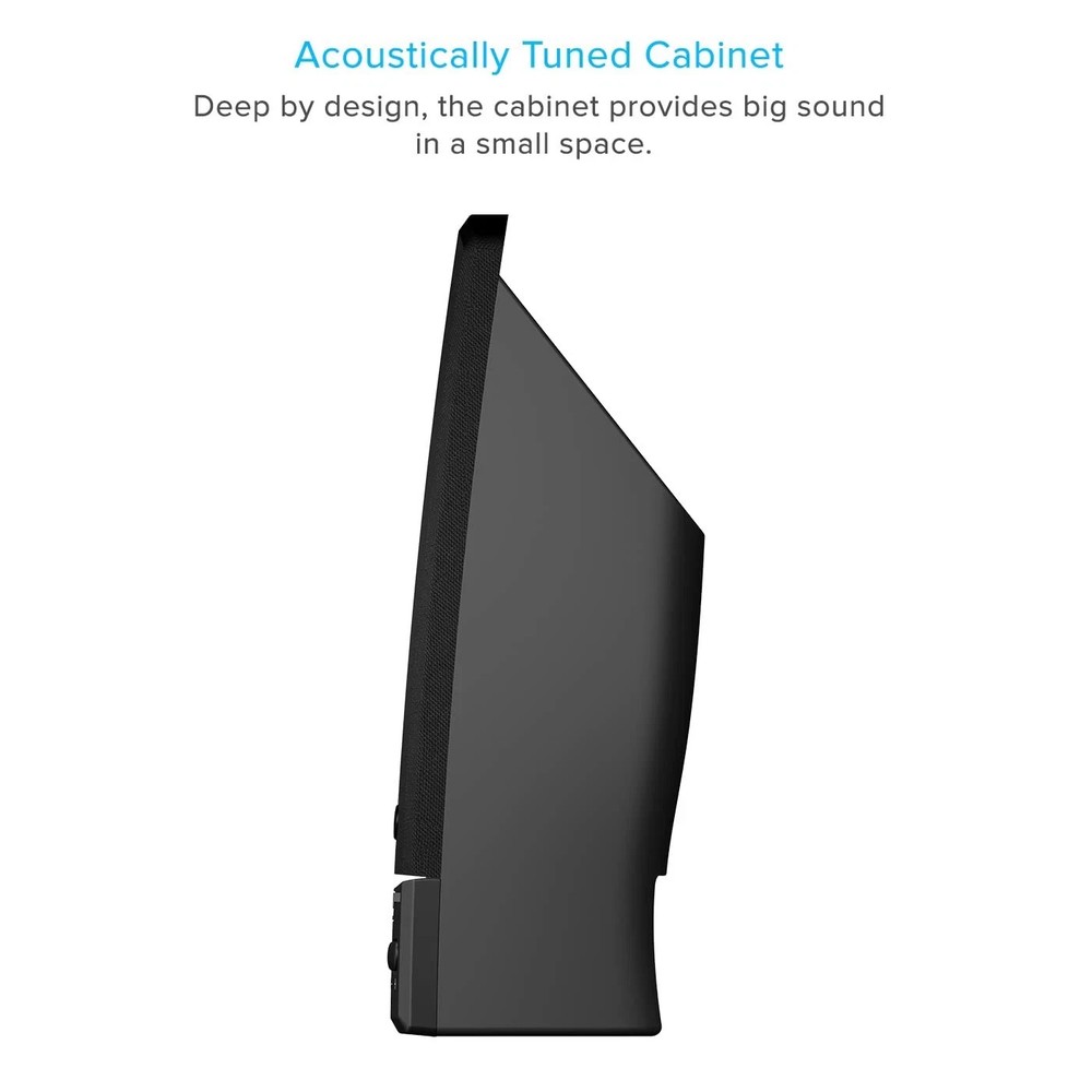 Cyber Acoustics CA-2014USB Computer USB 2.0 Desktop Computer Speakers