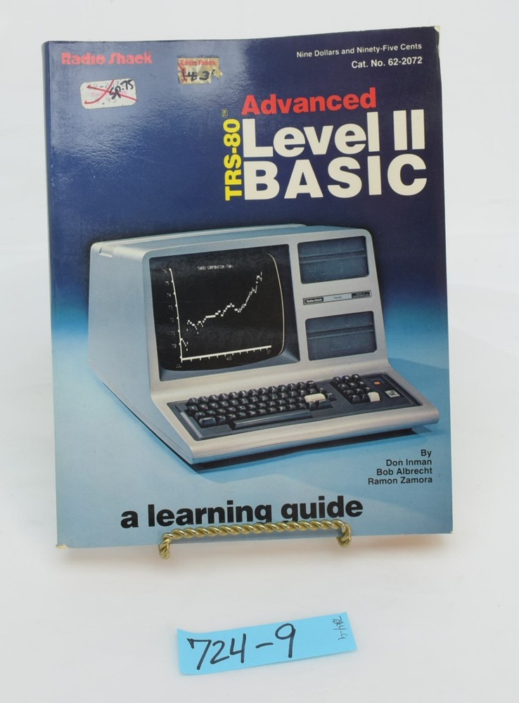 Radio Shack TRS-80 Advanced Level II Basic 62-2072