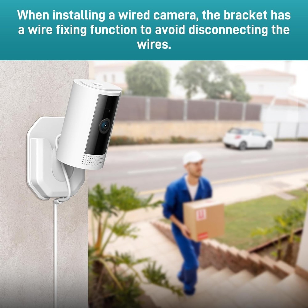 Ring Indoor Camera Wall Mount 3 Pack No Drill Adhesive Bracket