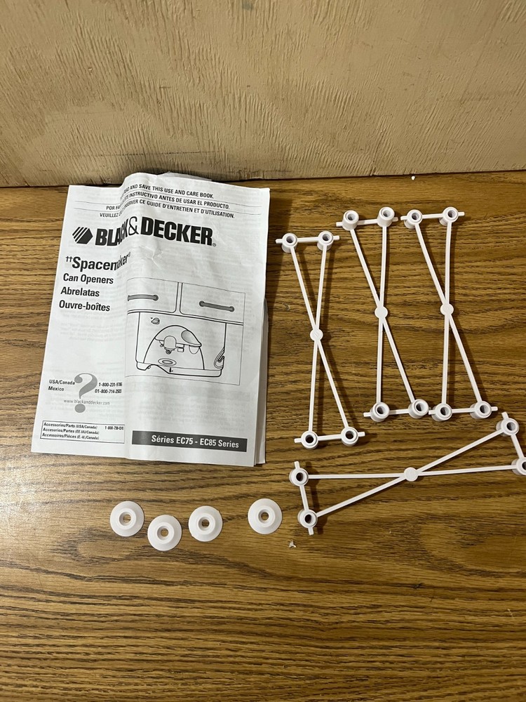 black and decker spacemaker can opener ec85 replacement hardware