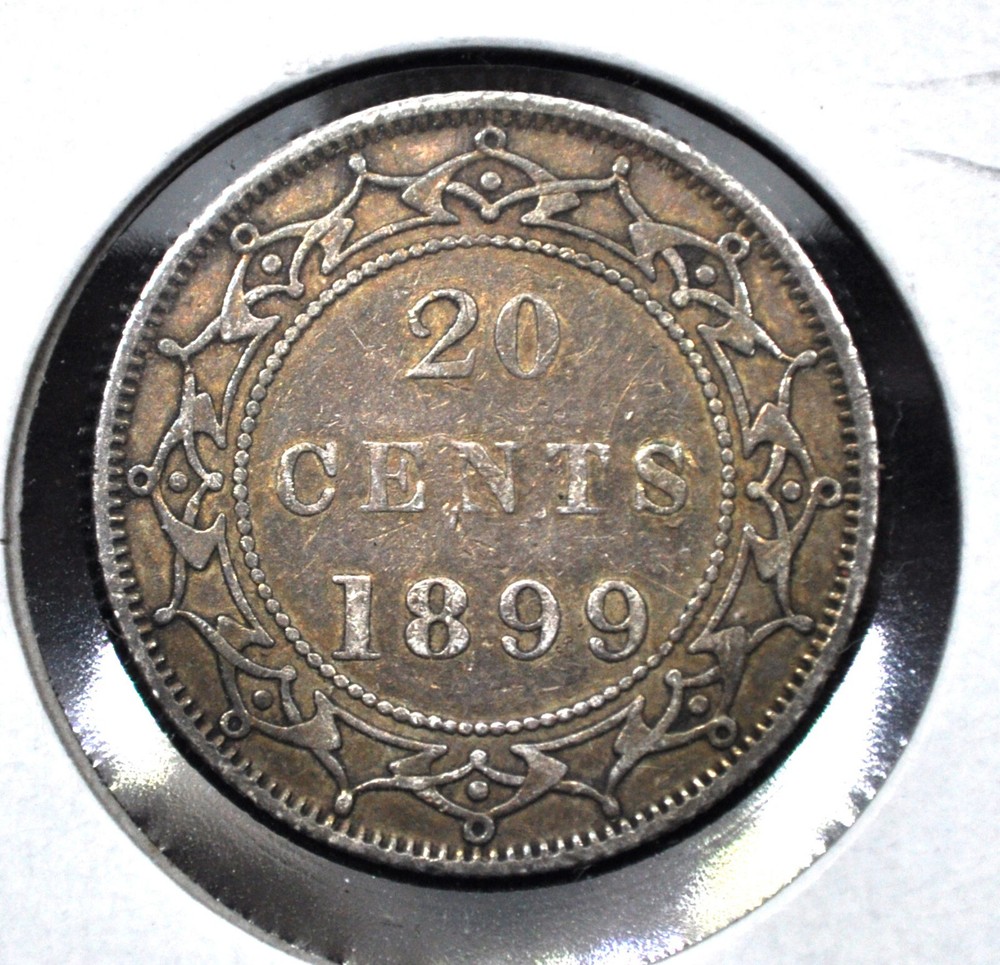 1899 Newfoundland 20 cents - Large 99