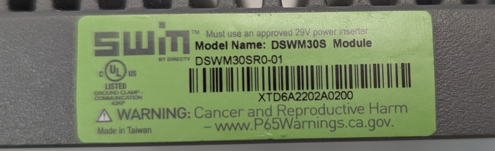 DIRECTV SWiM DSWM30SR0-01