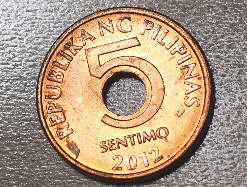 2012 Philippines 5 Sentimos
