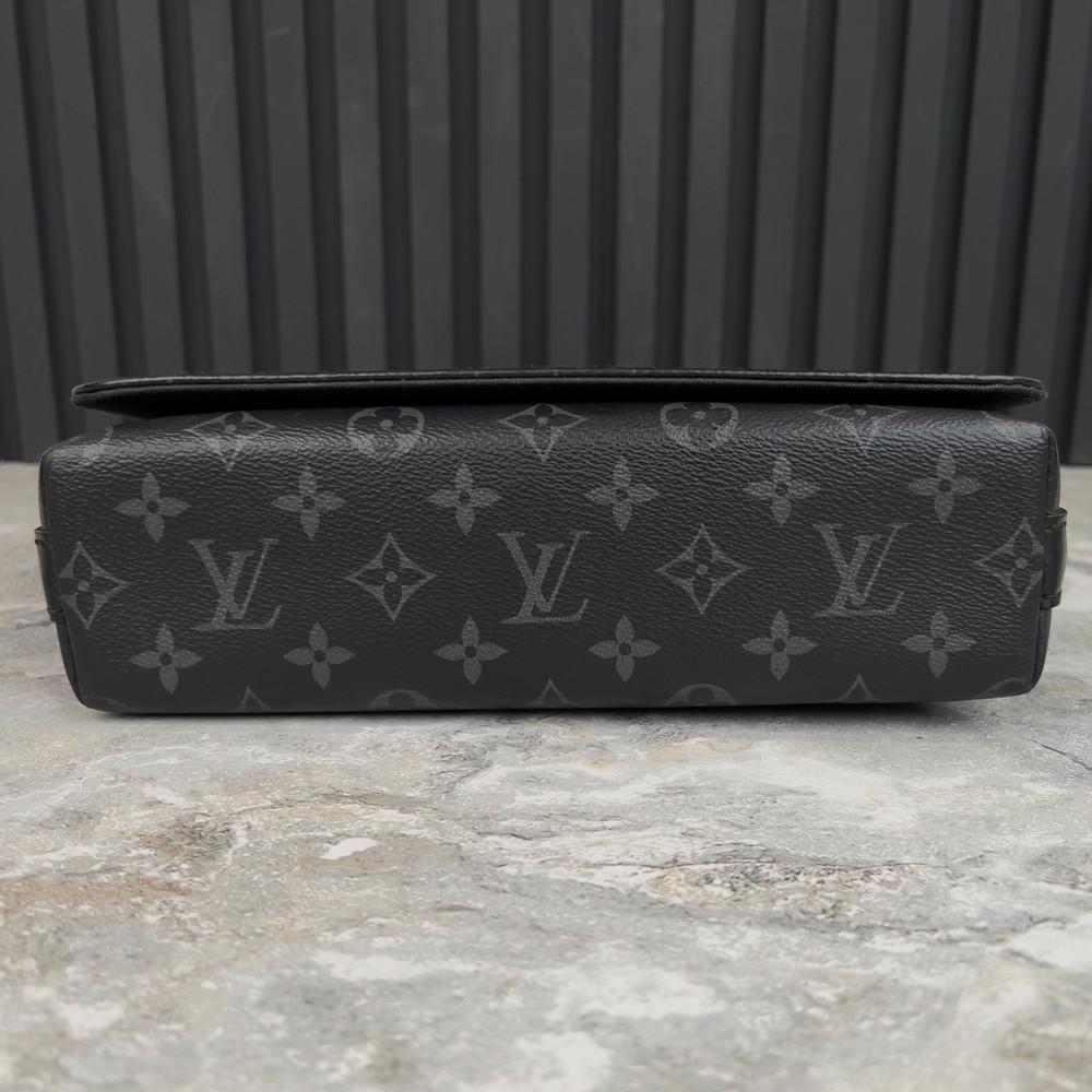 Louis Vuitton District PM Monogram Eclipse Canvas Crossbody Messenger Bag